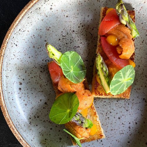 Staplehouse signature dishes Menu changes seasonally; known for creative vegetable dishes and house-made charcuterie.